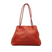 Pre-owned Leather totes Gucci Vintage , Red , Dames