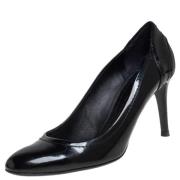 Pre-owned Coated canvas heels Burberry Vintage , Black , Dames