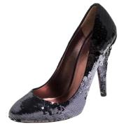 Pre-owned Fabric heels Miu Miu Pre-owned , Black , Dames