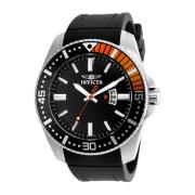 Pro Diver Quartz Horloge - Zwarte Wijzerplaat Invicta Watches , Gray ,...