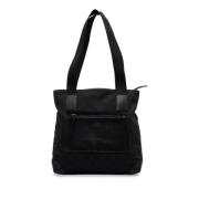 Pre-owned Canvas totes Gucci Vintage , Black , Dames