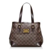 Pre-owned Leather handbags Louis Vuitton Vintage , Brown , Dames