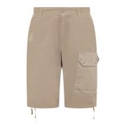 Casual Shorts Ten C , Beige , Heren