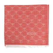 Sjaal met monogram Moschino , Red , Dames