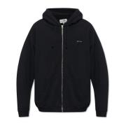 Rits-hoodie MM6 Maison Margiela , Black , Heren