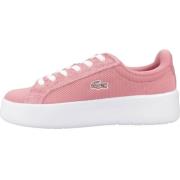 Platform Sneakers Lacoste , Pink , Dames