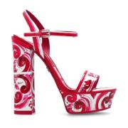 Plateau sandalen Dolce & Gabbana , Pink , Dames