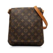 Pre-owned Canvas louis-vuitton-bags Louis Vuitton Vintage , Brown , Da...