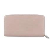 Pre-owned Leather wallets Louis Vuitton Vintage , Pink , Dames