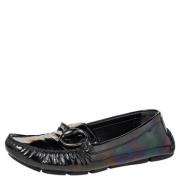 Pre-owned Leather flats Gucci Vintage , Multicolor , Dames