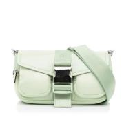 Pre-owned Nylon shoulder-bags Prada Vintage , Green , Dames