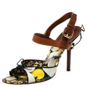 Pre-owned Canvas sandals Louis Vuitton Vintage , Multicolor , Dames