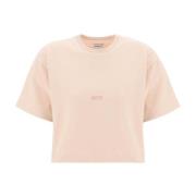 Vintage Boxy Logo T-Shirt Autry , Pink , Dames