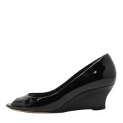 Pre-owned Leather heels Gucci Vintage , Black , Dames