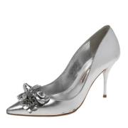Pre-owned Leather heels Sophia Webster Pre-owned , Gray , Dames