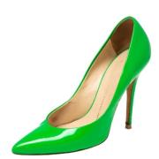 Pre-owned Leather heels Giuseppe Zanotti Pre-owned , Green , Dames