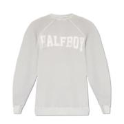 Oversized sweatshirt Halfboy , Gray , Dames