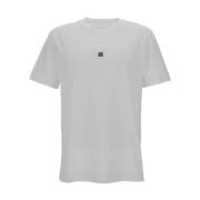 Witte Slim Fit T-shirts en Polos Givenchy , White , Heren