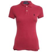 Pre-owned Cotton tops Ralph Lauren Pre-owned , Red , Dames