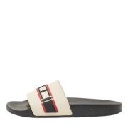 Pre-owned Rubber flats Gucci Vintage , White , Dames