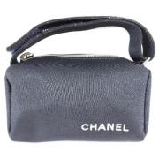 Pre-owned Fabric clutches Chanel Vintage , Gray , Dames