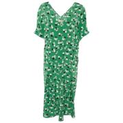 Pre-owned Silk dresses Marni Pre-owned , Green , Dames
