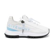 Witte Logo Print Sneakers Givenchy , White , Dames