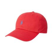 Sporty Cap Hat Polo Ralph Lauren , Red , Dames