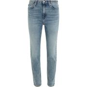 Lichte Denim Slim Jeans voor Dames Tommy Hilfiger , Blue , Dames