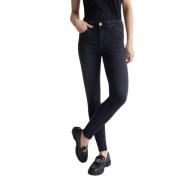 Zwarte Gemstone Skinny Jeans Liu Jo , Black , Dames
