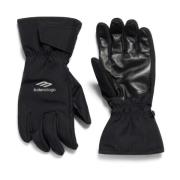 Ripstop Handschoenen met Contrasterende Panelen Balenciaga , Black , H...