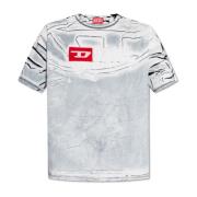 T-shirt met logo T-Ox Diesel , Gray , Heren