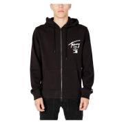 Hoodies Tommy Jeans , Black , Heren