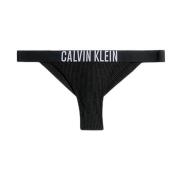 Zwart Strandkleding voor Vrouwen Calvin Klein Jeans , Black , Dames