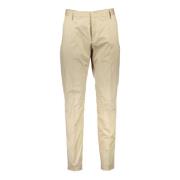 Klassieke Beige Katoenen Jeans Gant , Beige , Heren