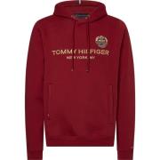 Icon stack Crest Hoody Tommy Hilfiger , Red , Heren