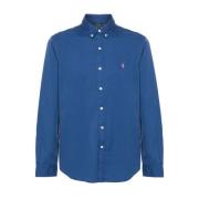 001 Overhemd Polo Ralph Lauren , Blue , Heren