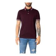 Klassieke Bordeaux Polo - 100% Katoen Jack & Jones , Red , Heren