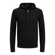 Zwarte herenhoodie Jack & Jones , Black , Heren