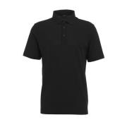 Zwarte T-shirts Polos voor Heren Herno , Black , Heren