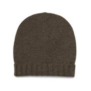 Luxe Cashmere Winter Beanie Boglioli , Brown , Heren