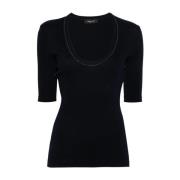 Jersey T-Shirts Fabiana Filippi , Black , Dames