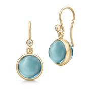 Prime Oorbellen Aqua Blue Quartz Julie Sandlau , Blue , Dames