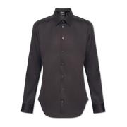Katoenen shirt Emporio Armani , Black , Heren