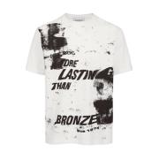 T-shirt met Lastin Bronce print Iceberg , White , Heren