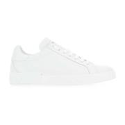 Zwarte Portofino Sneakers Dolce & Gabbana , White , Heren