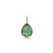 Turmalin Hanger met Rose Cut Kristal Julie Sandlau , Green , Dames