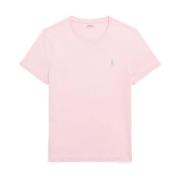 Korte Mouw T-Shirt Ralph Lauren , Pink , Heren