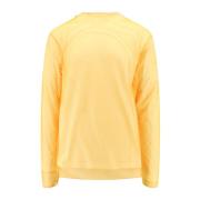 Oranje Crew-neck T-Shirt met Iconische Print Jil Sander , Orange , Her...