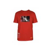 Rood Off-White Caravaggio Logo T-Shirt Heron Preston , Red , Heren
